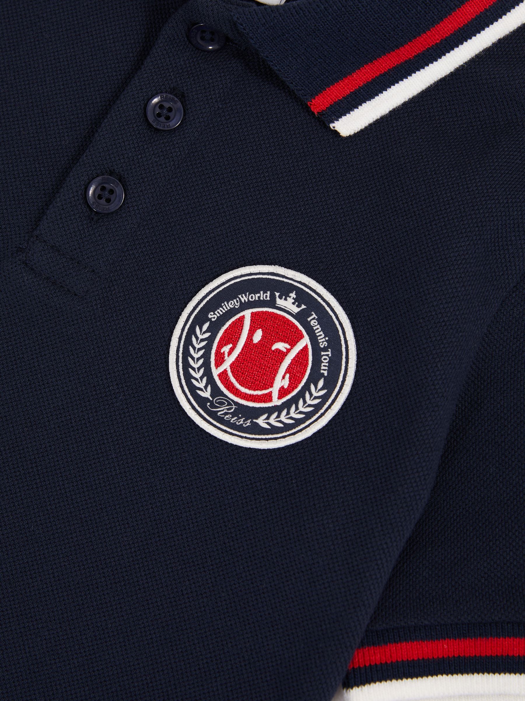 Dsiney Kidz - Reiss Navy 9-13 yrs SmileyWorld | Reiss Piqué Polo Shirt image 4
