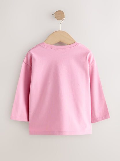Dsiney Kidz - Unicorn Character Long Sleeve Tops 3 Pack (3mths-7yrs) image 6