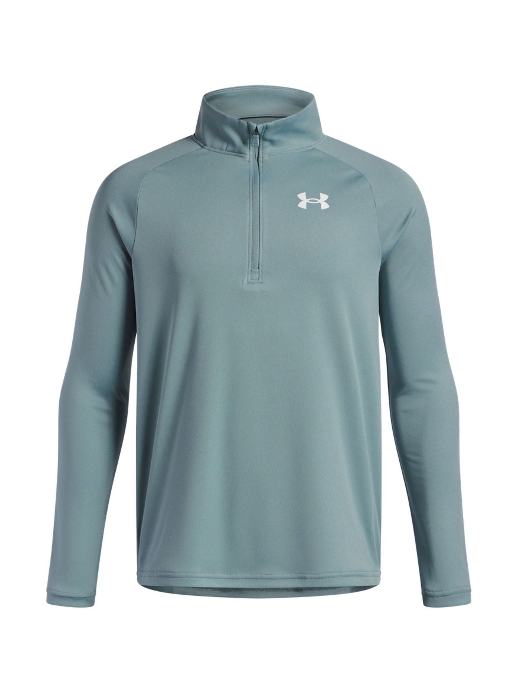 Dsiney Kidz - Under Armour Khaki Youth Tech 2.0 1/2 Zip Sweatshirt image 1