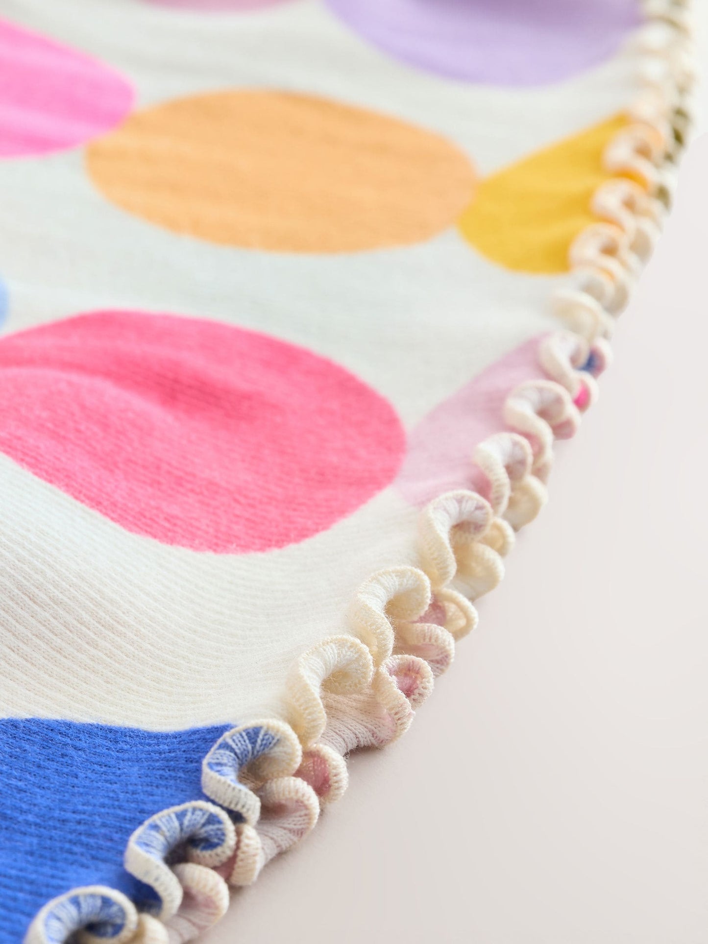 Rainbow Spot Long Sleeve Ribbed Dress (3mths-7yrs) image 8