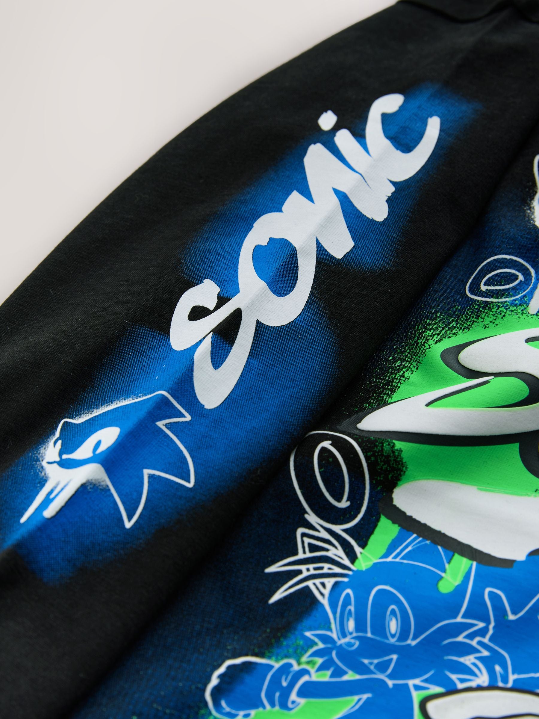 Dsiney Kidz - Black Long Sleeve Sonic T-Shirt (3-16yrs) image 8