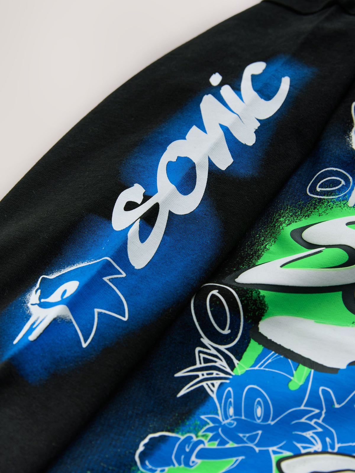 Dsiney Kidz - Black Long Sleeve Sonic T-Shirt (3-16yrs) image 8