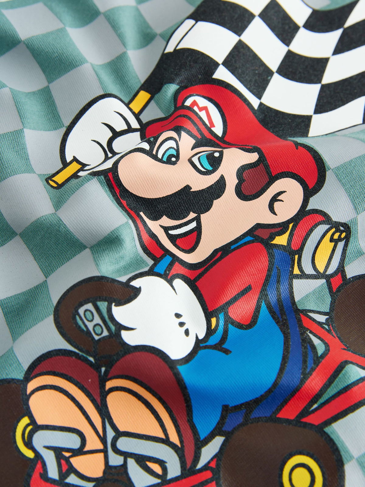 Mid Blue Mario Gaming T-Shirt (3-16yrs) - image 3