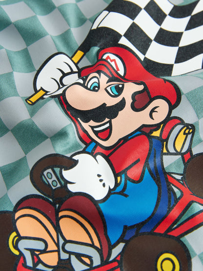 Mid Blue Mario Gaming T-Shirt (3-16yrs) - image 3