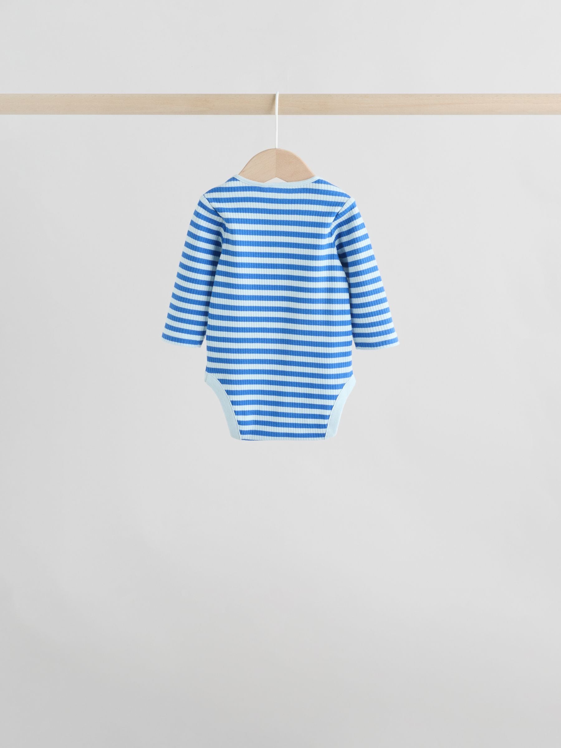 Multi Baby Long Sleeve Bodysuits 5 Pack image 8