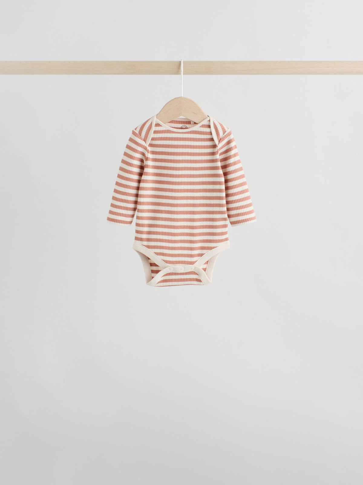 Multi Baby Long Sleeve Bodysuits 5 Pack - image 8