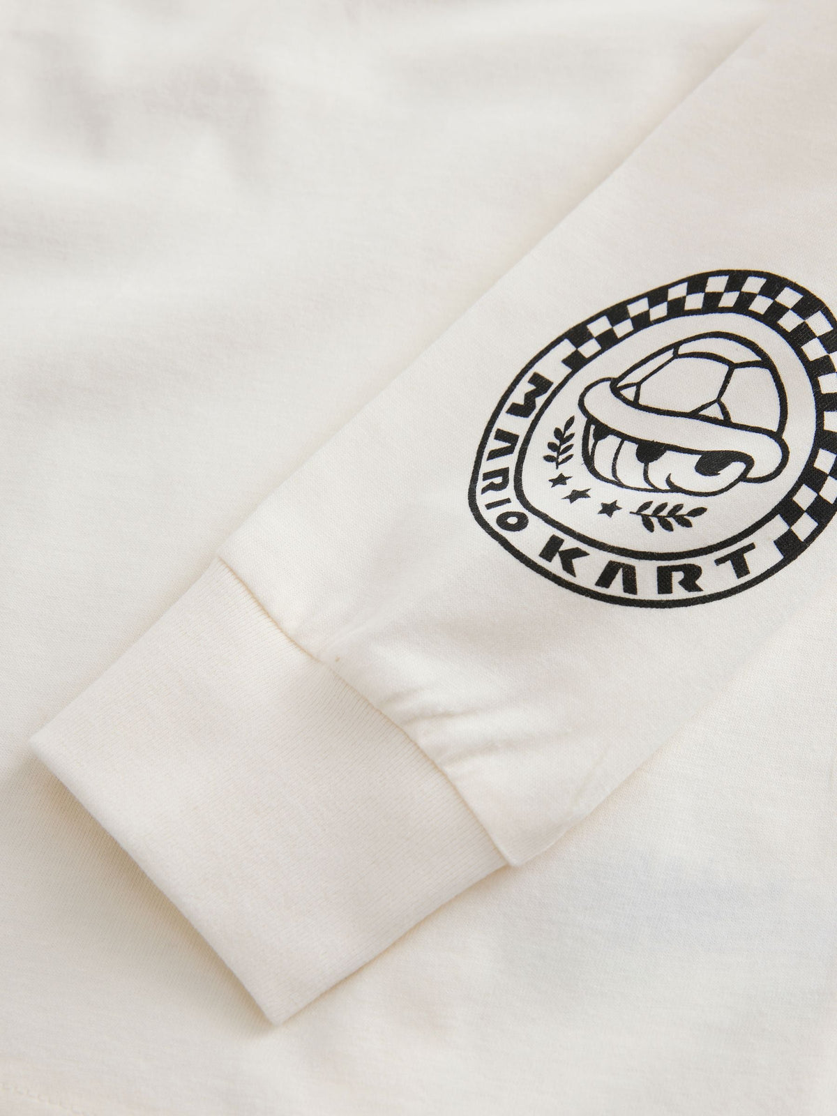 White Mario Kart Gaming Long Sleeve T-Shirt (3-16yrs) - image 3