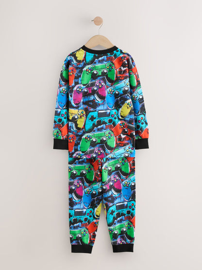 Multi Gamer Long Sleeve Pyjamas 2 Pack (3-16yrs) - image 7