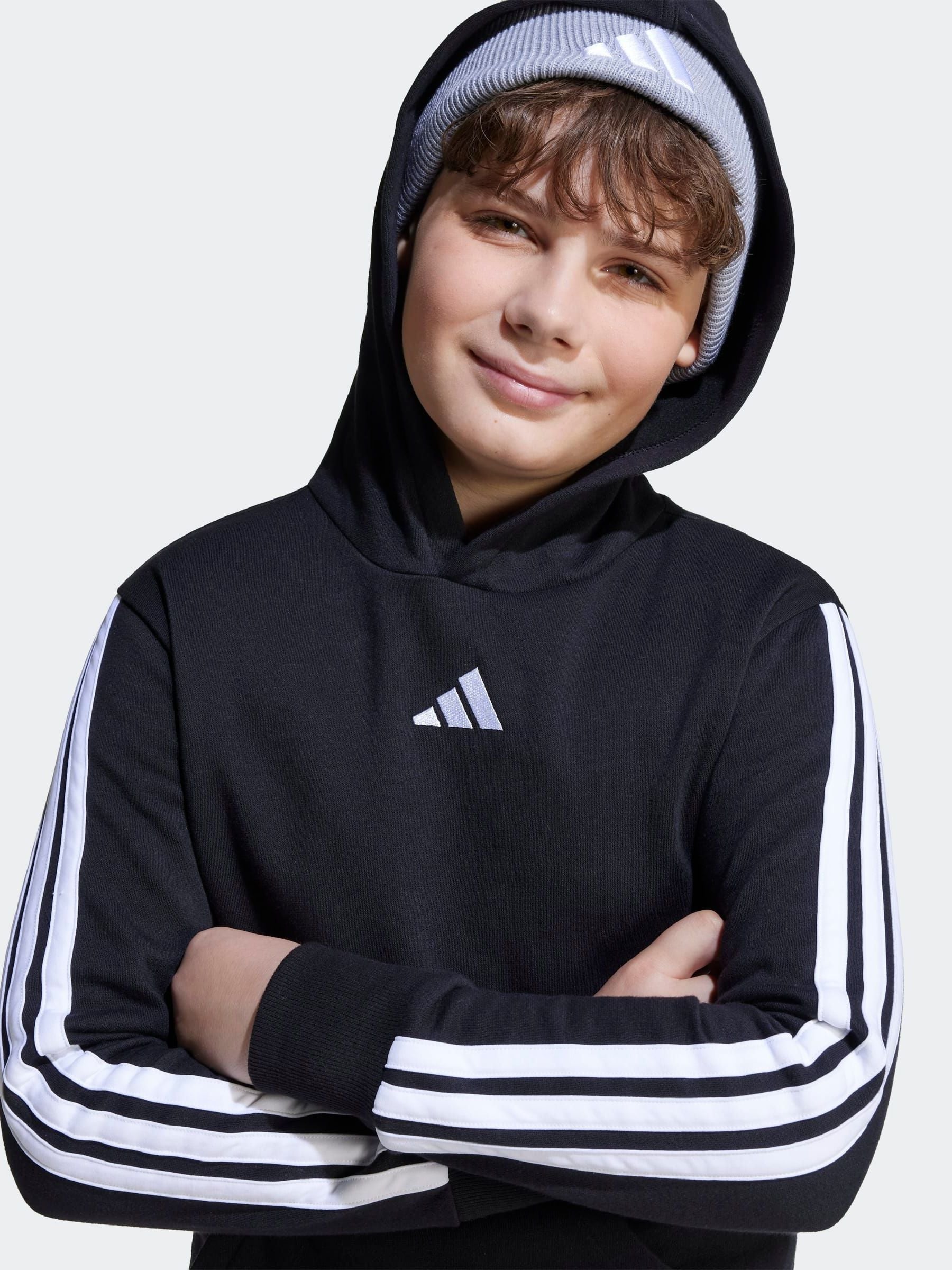 Dsiney Kidz - adidas Black Essentials Kids Hoodie image 3