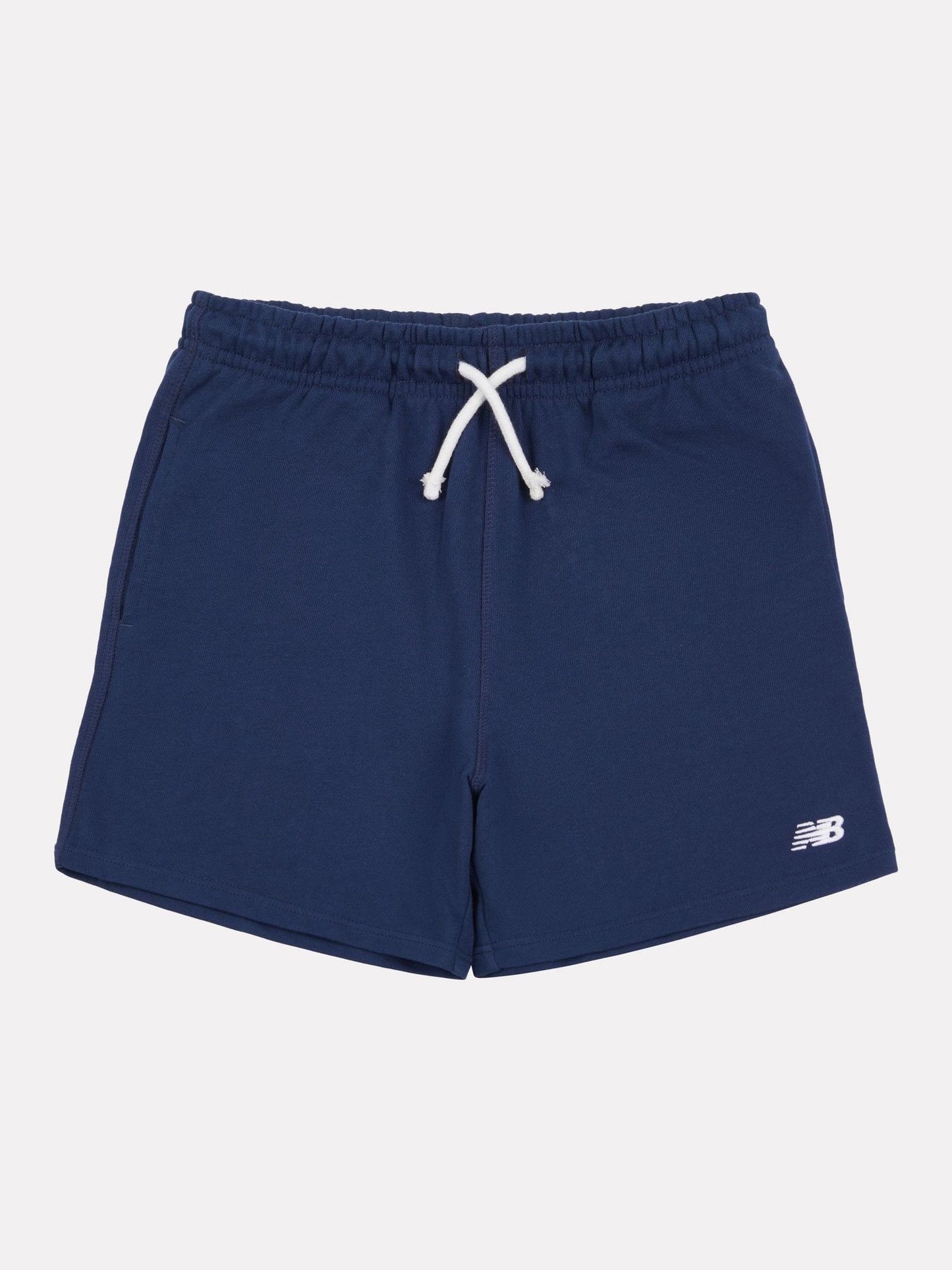 Dsiney Kidz - New Balance Light Blue French Terry Small Logo Cotton Shorts image 6