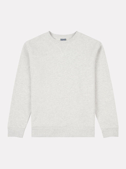 Dsiney Kidz - New Balance Grey French Terry Small Logo Crew Neck Sweatshirt image 1