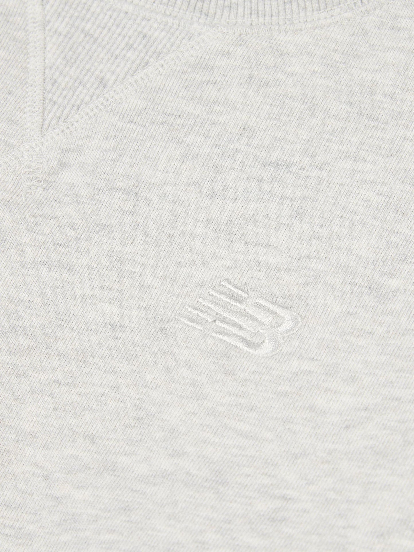 Dsiney Kidz - New Balance Grey French Terry Small Logo Crew Neck Sweatshirt image 3