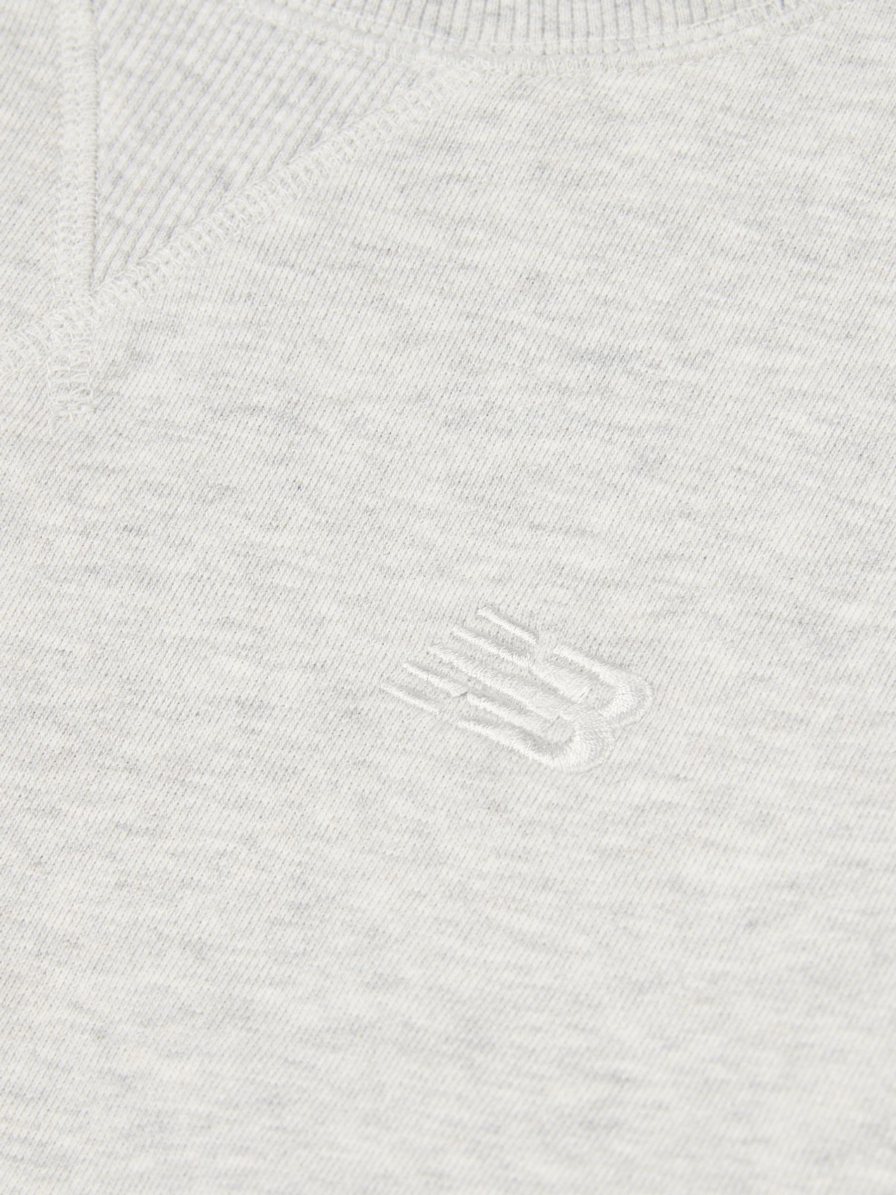 Dsiney Kidz - New Balance Grey French Terry Small Logo Crew Neck Sweatshirt image 3