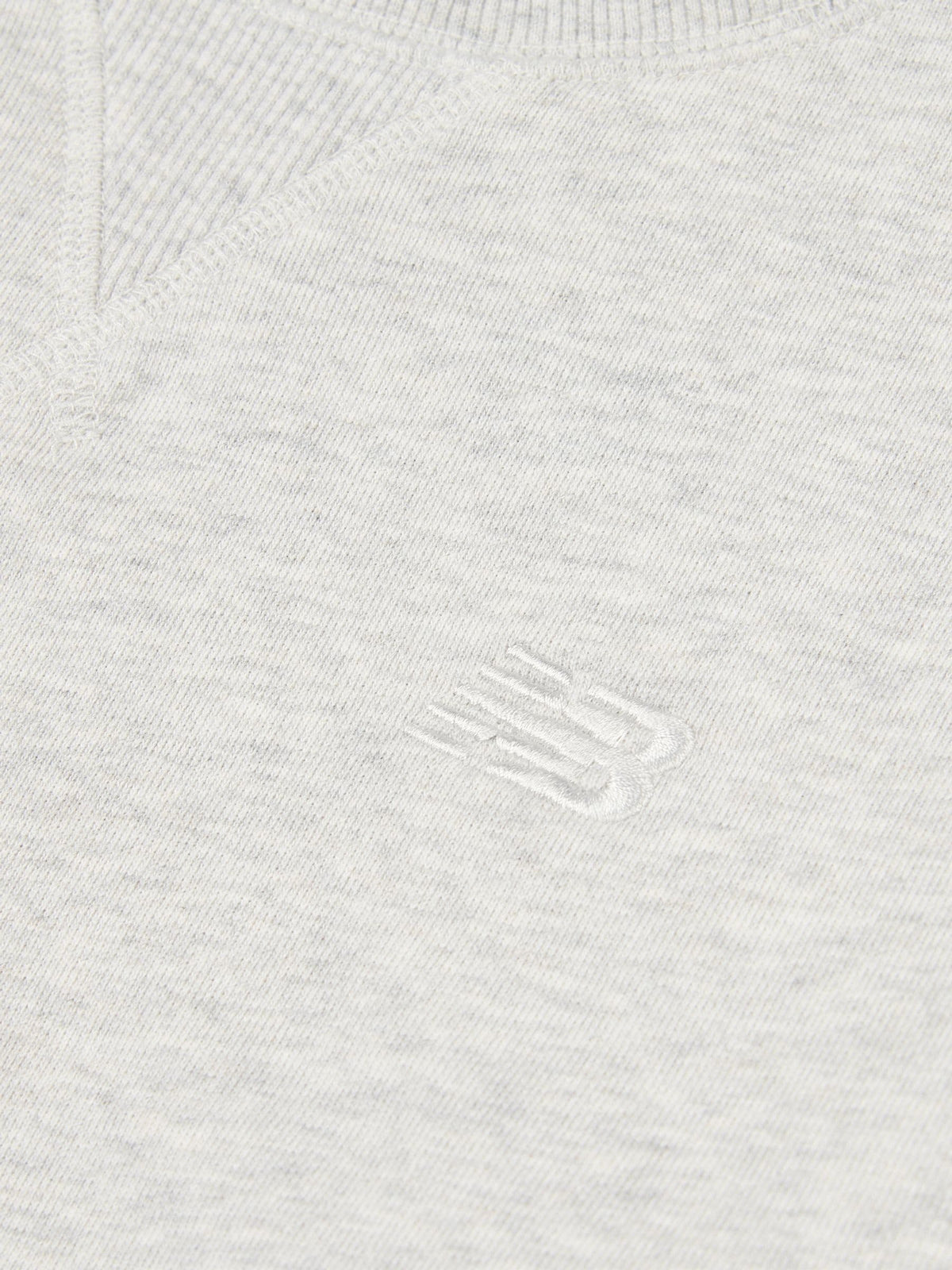 Dsiney Kidz - New Balance Grey French Terry Small Logo Crew Neck Sweatshirt image 3