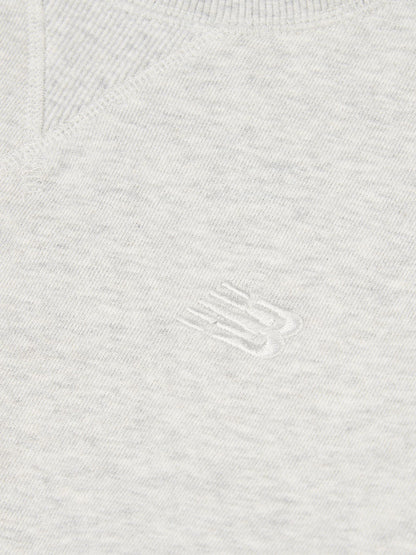Dsiney Kidz - New Balance Grey French Terry Small Logo Crew Neck Sweatshirt image 3
