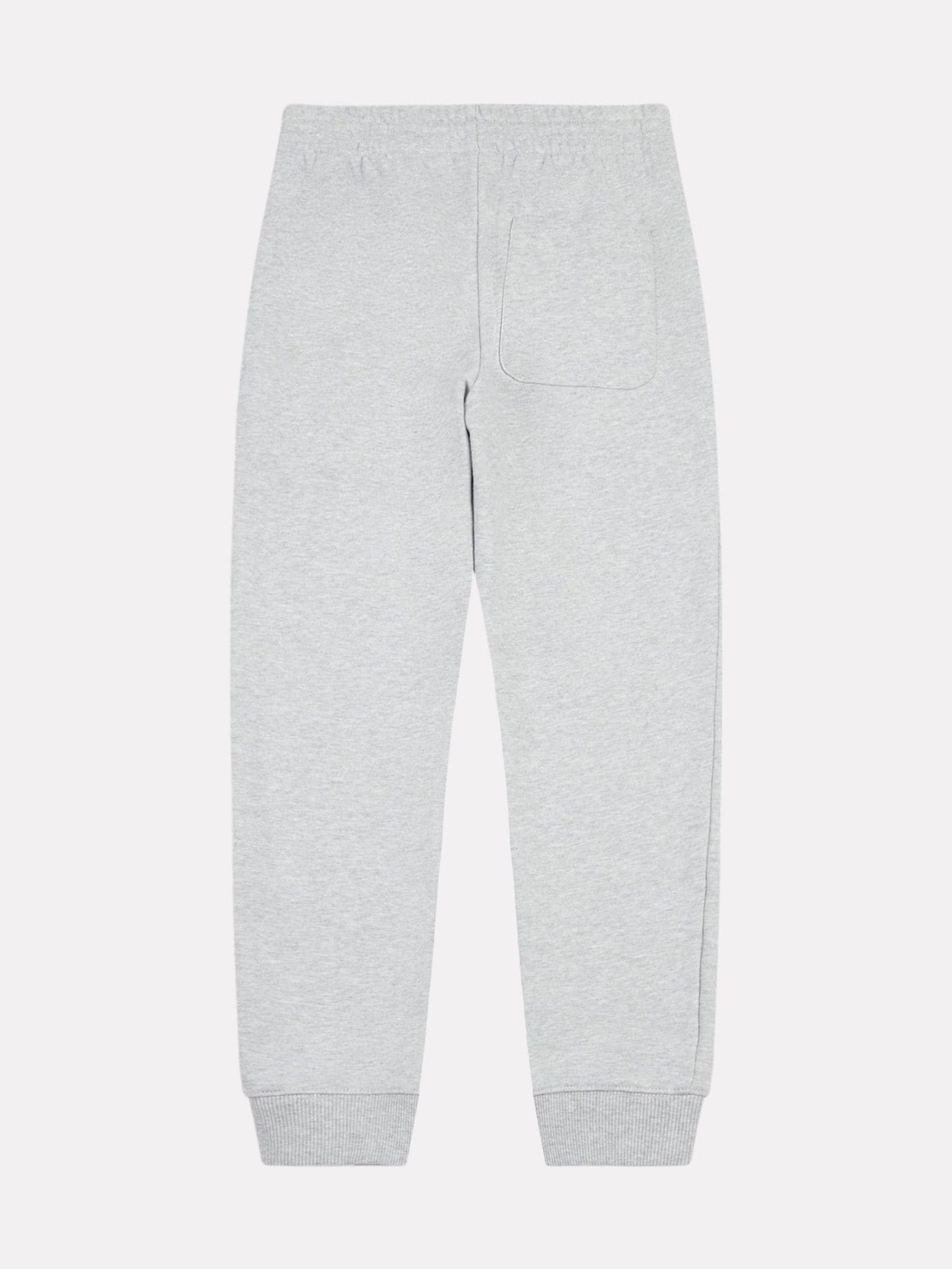 New Balance Grey Cotton French Terry Stacked Logo Joggers image 2