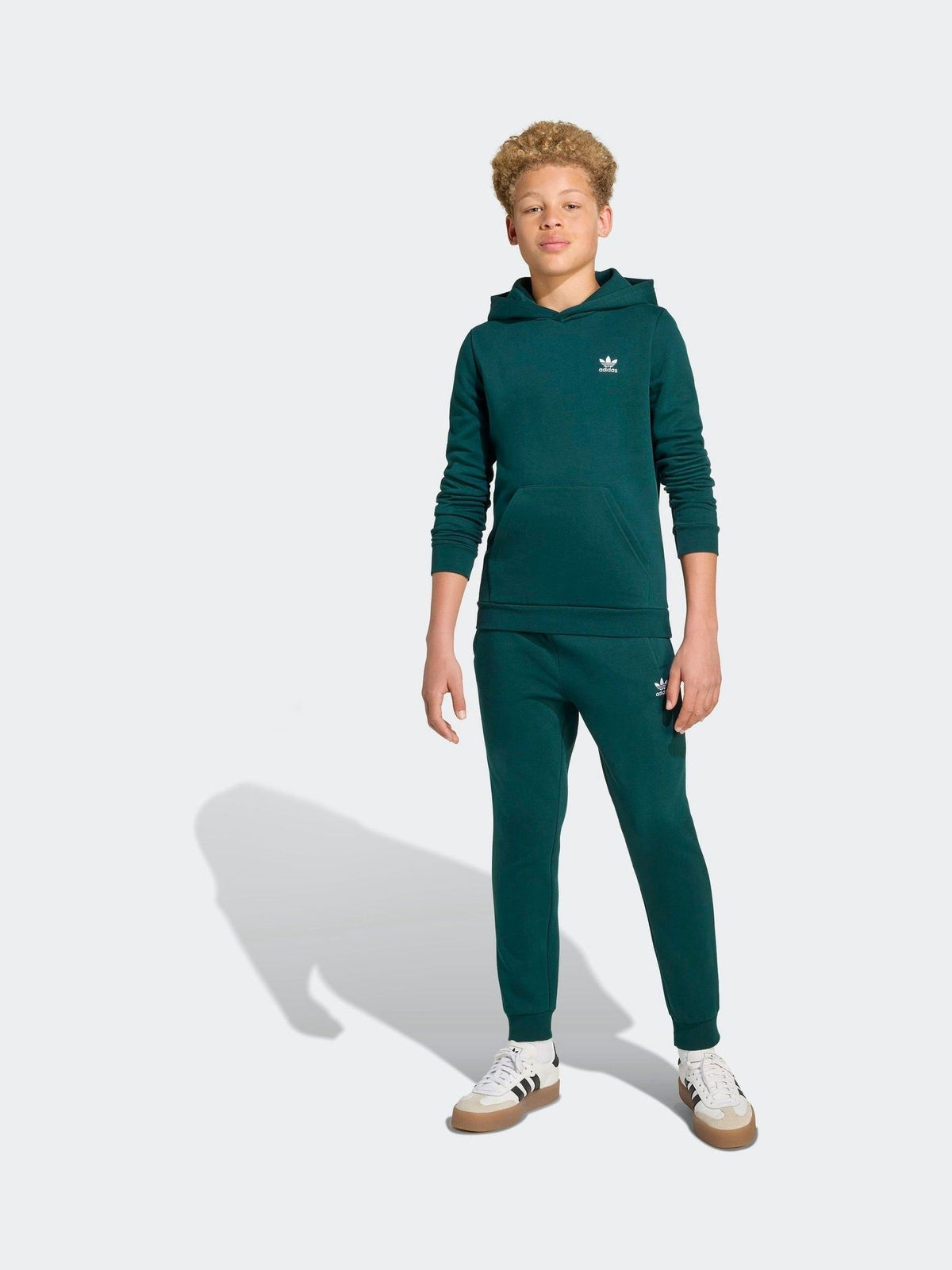 Dsiney Kidz - adidas Originals Green Kids Hoodie image 1