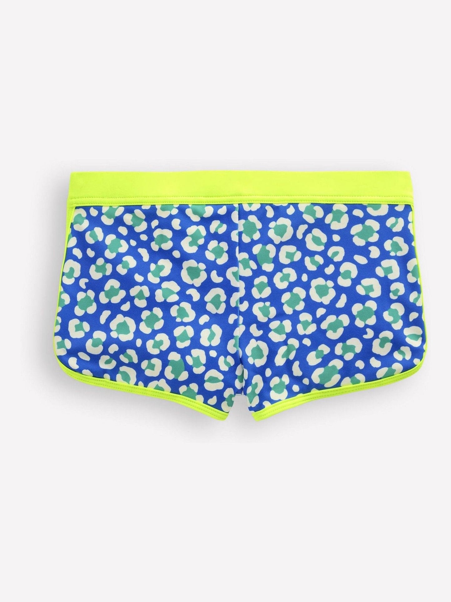Boden Green Patterned Swim Shorts image 1