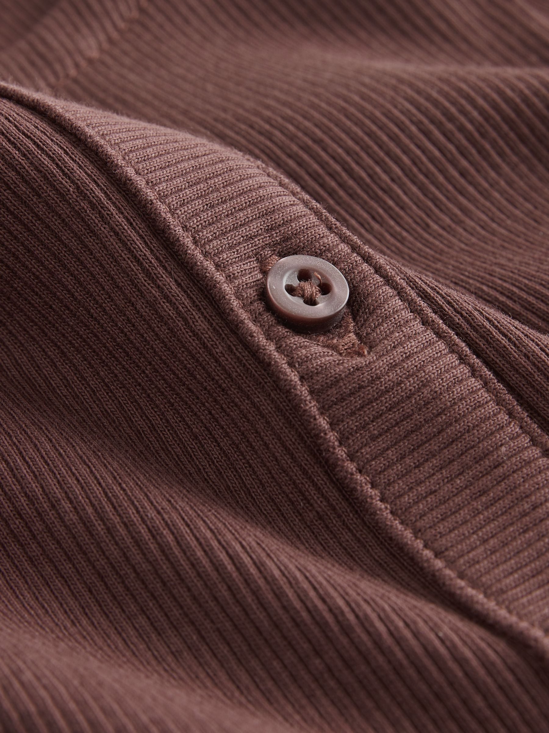 Dsiney Kidz - Chocolate Brown Long Sleeve Ribbed Cardigan (3-16yrs) image 4