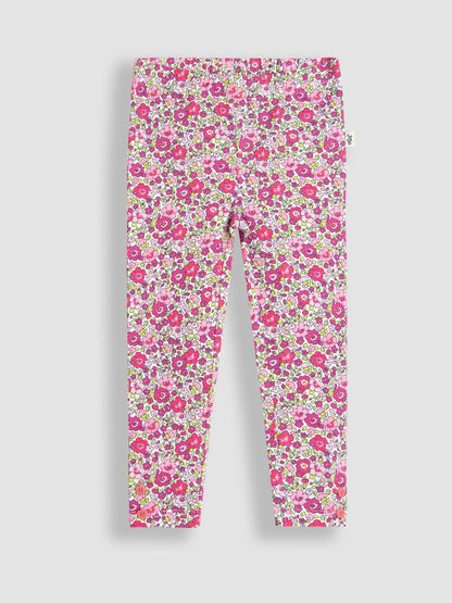 JoJo Maman Bébé Pink 2-Pack Leggings image 5