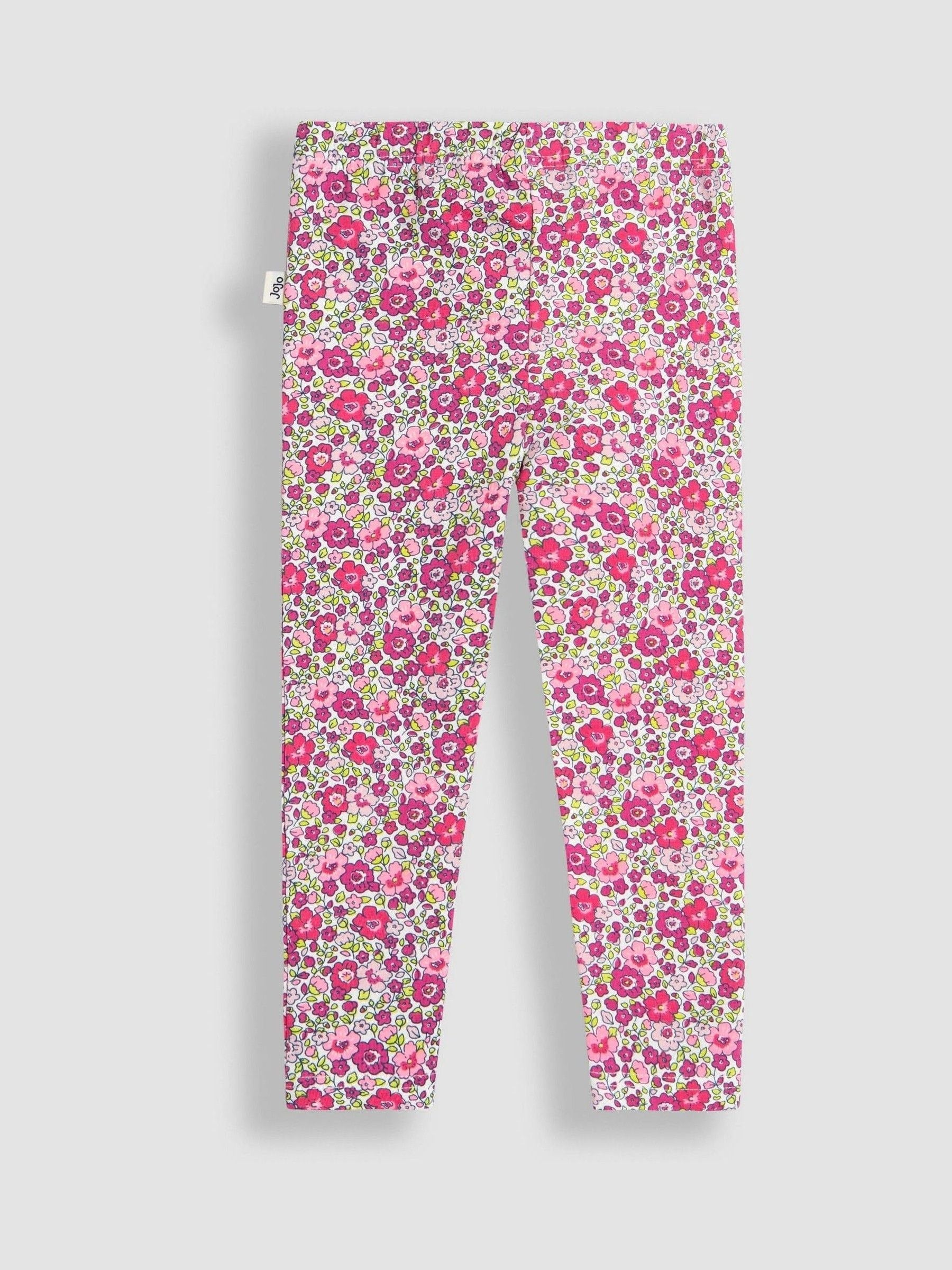 JoJo Maman Bébé Pink 2-Pack Leggings image 6