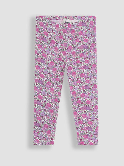 JoJo Maman Bébé Purple Dark 2-Pack Leggings image 2