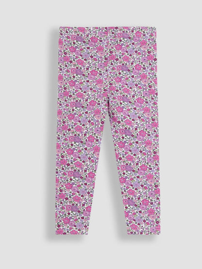 JoJo Maman Bébé Purple Dark 2-Pack Leggings image 3