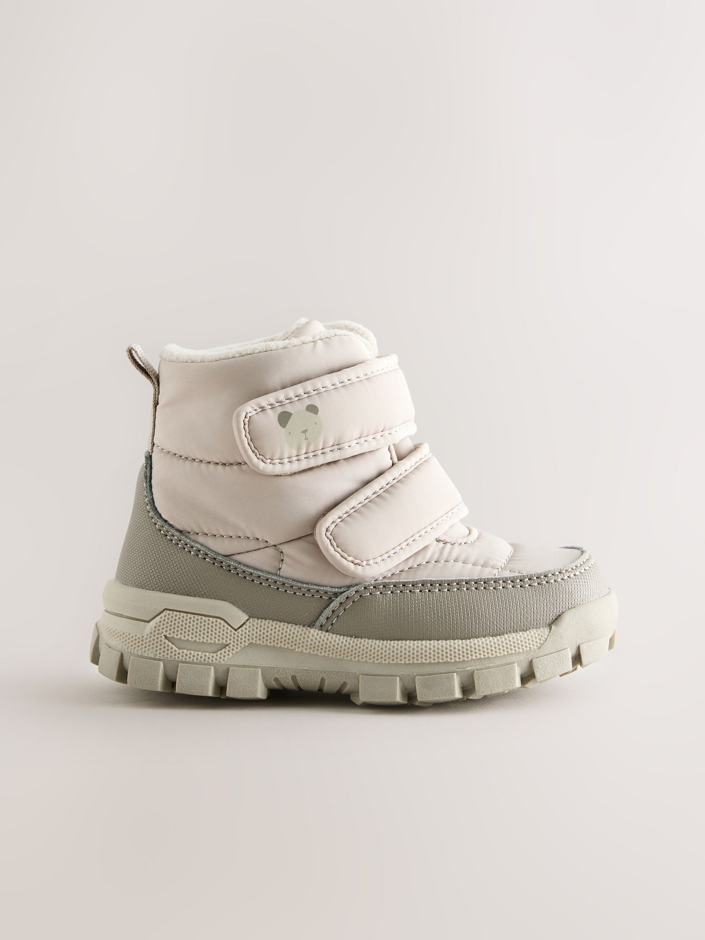 Neutral Waterproof Touch Fastening Quilted Boots image 3