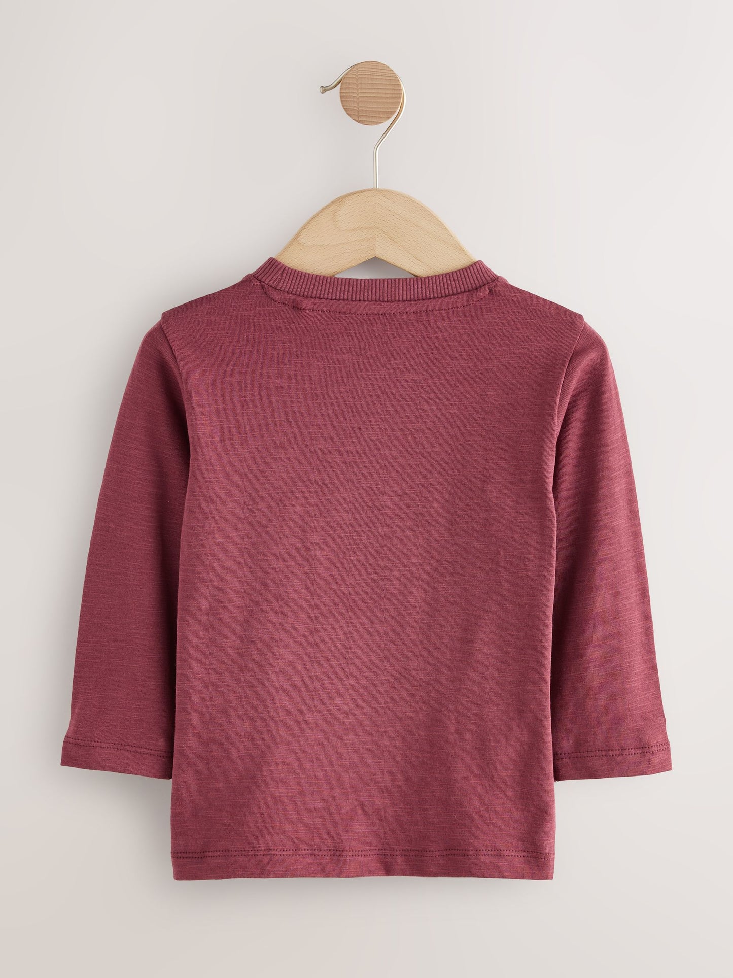 Berry Red Car Long Sleeve Appliqué T-Shirt (3mths-7yrs) image 6