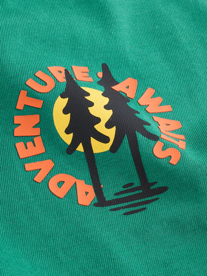 Green Scene Long Sleeve Back Print T-Shirt (3mths-7yrs) image 8