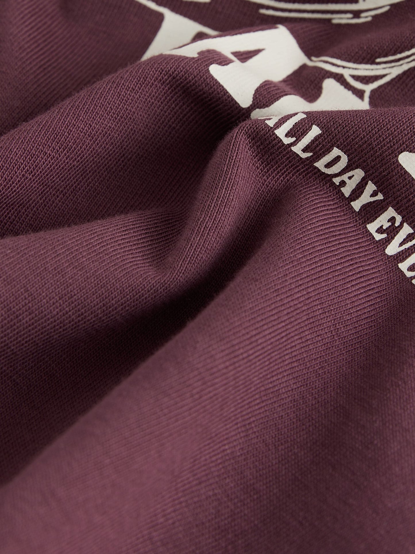 Burgundy Red Long Sleeve Back Print T-Shirt (3mths-8yrs) image 4