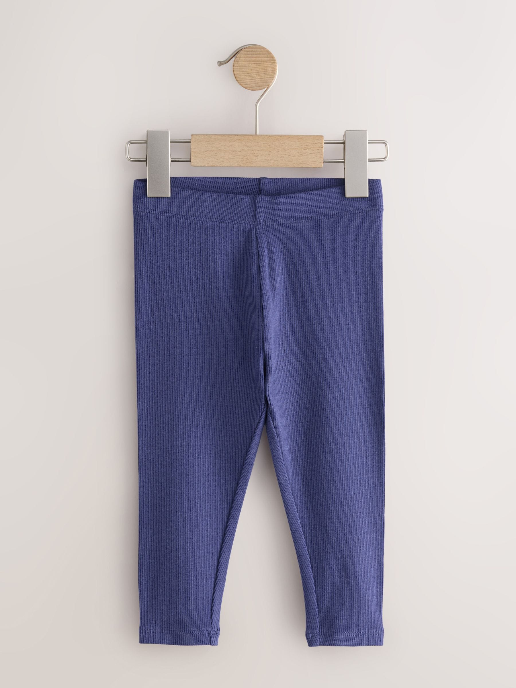Pink Berry Ribbed Leggings 5 Pack (3mths-7yrs) image 4