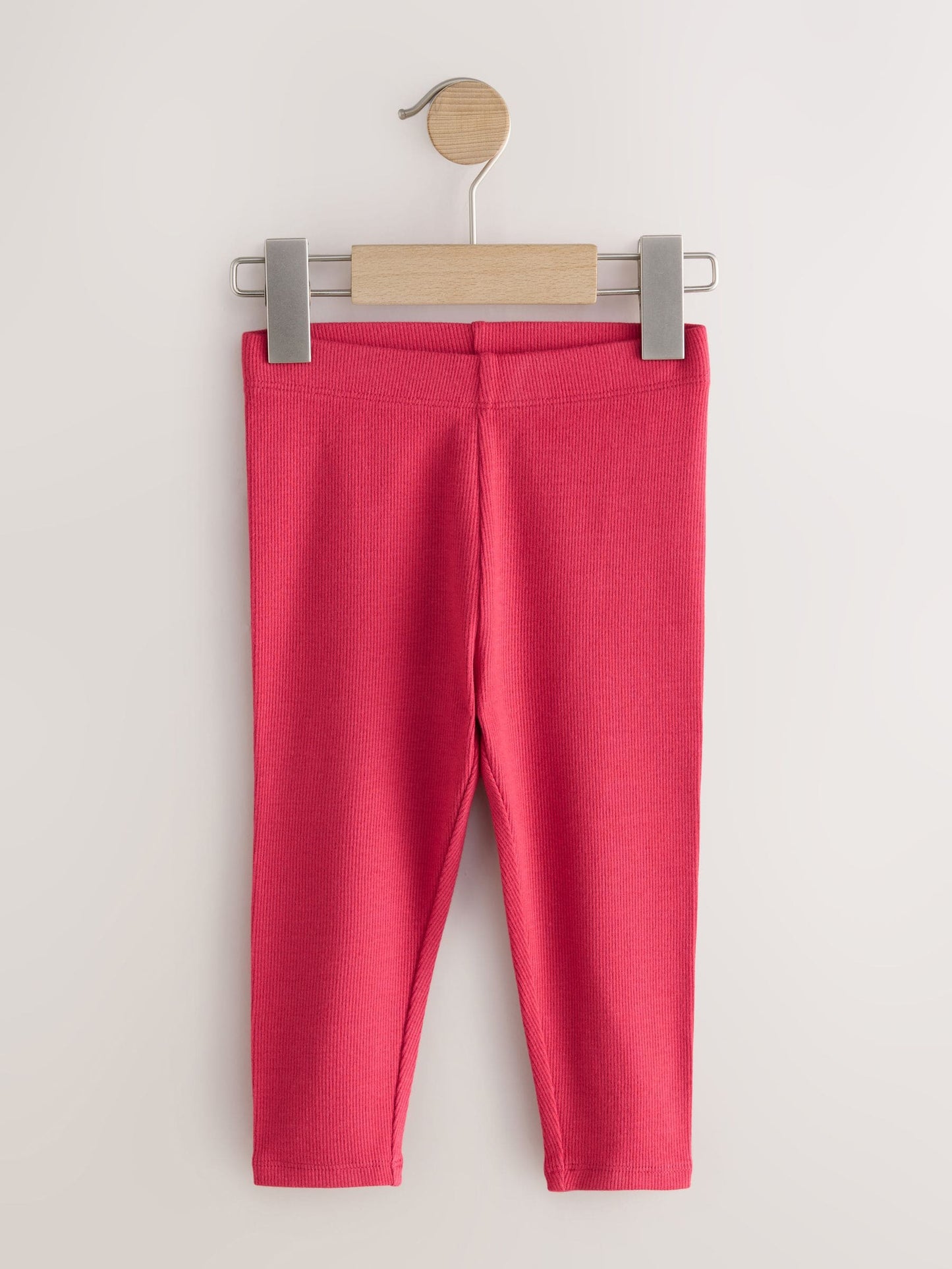 Pink Berry Ribbed Leggings 5 Pack (3mths-7yrs) image 5