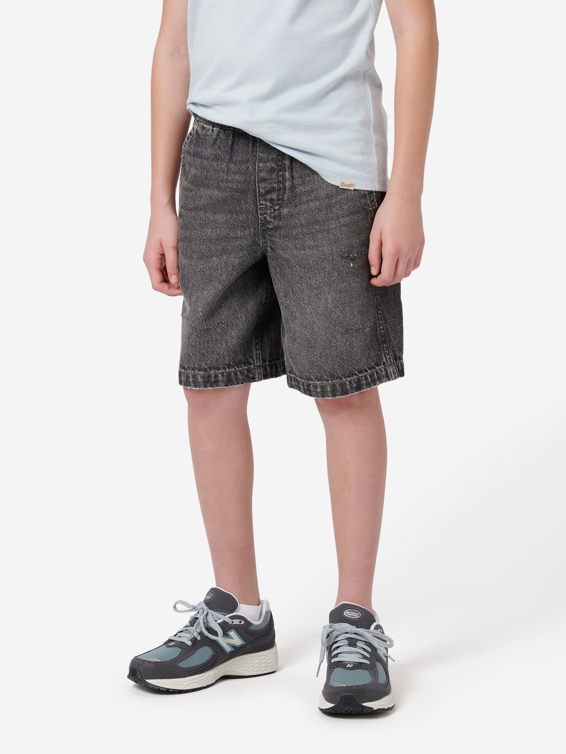 Dsiney Kidz - Wrangler Black Longline Frontier Shorts image 1