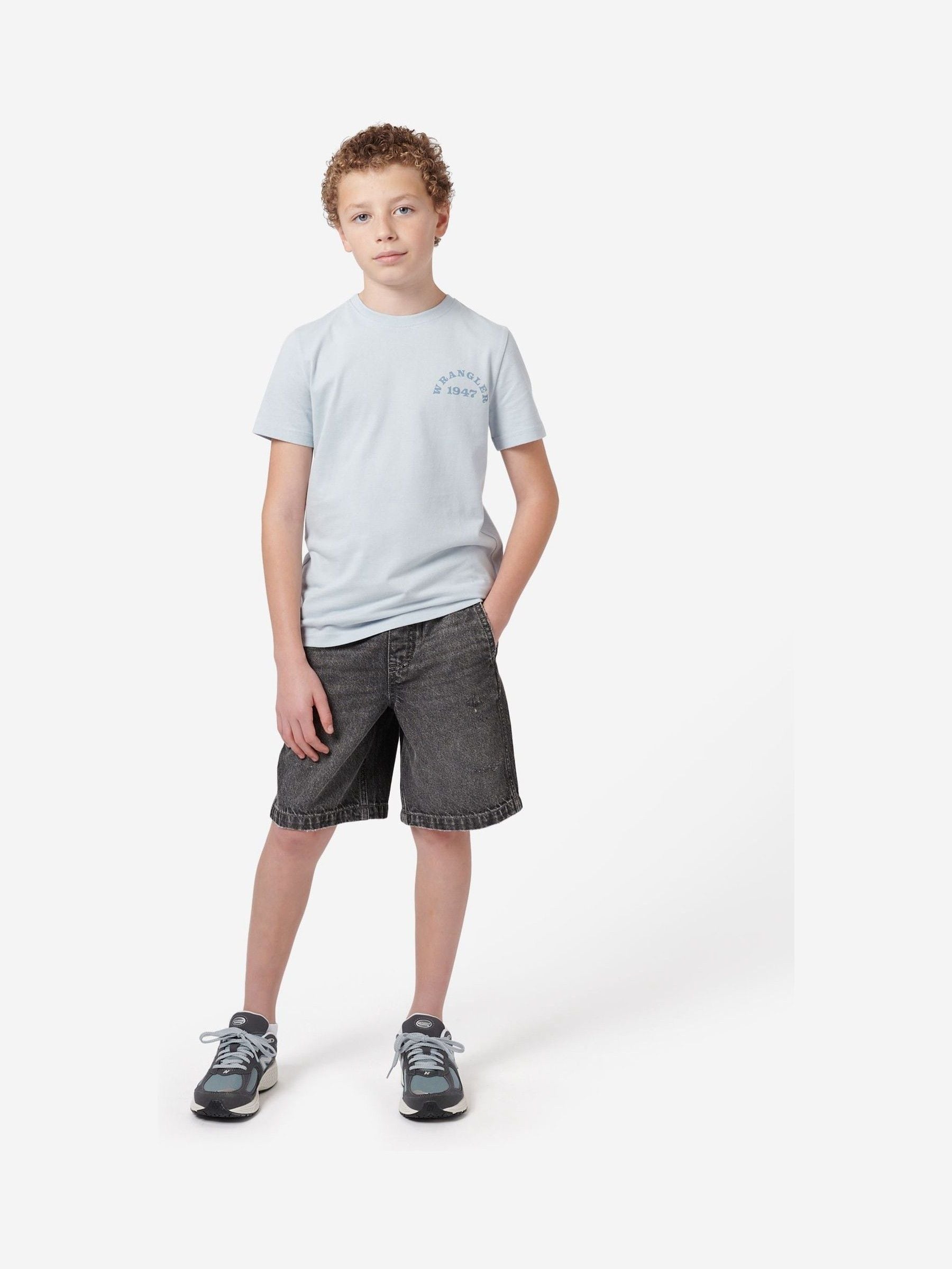 Dsiney Kidz - Wrangler Black Longline Frontier Shorts image 3