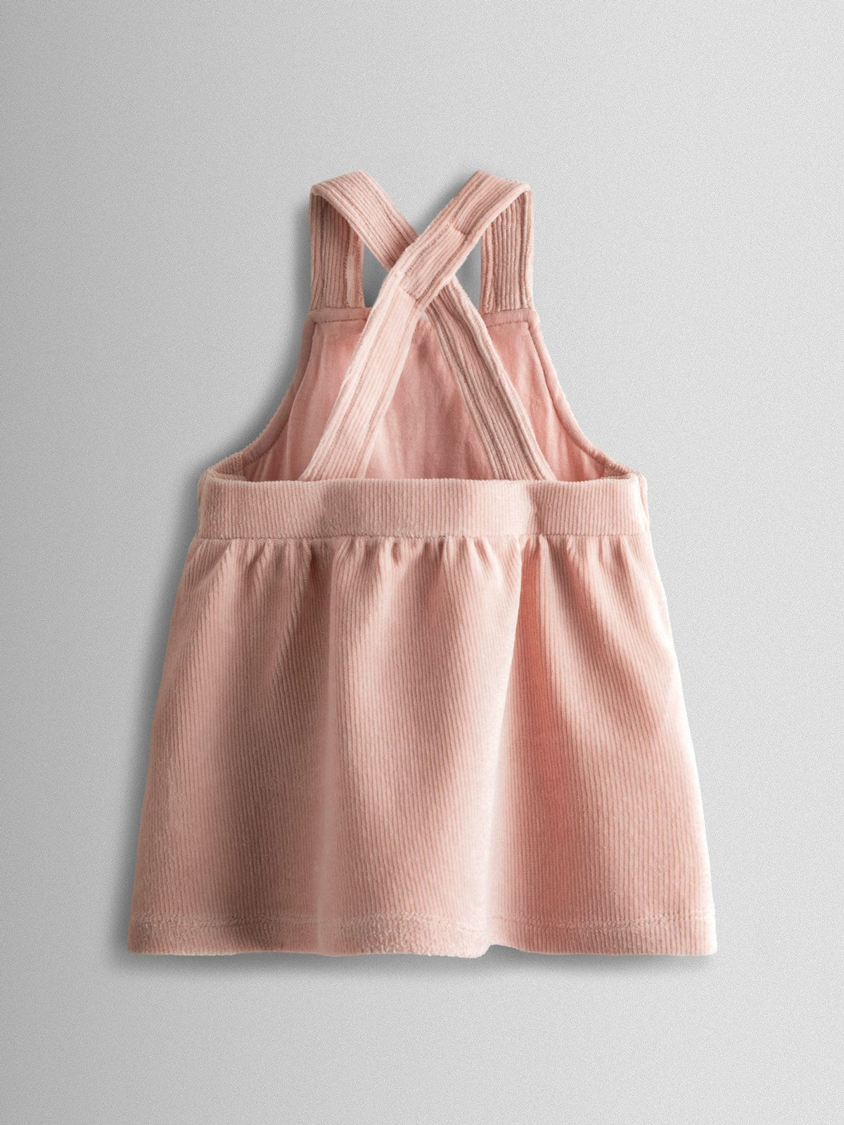 JoJo Maman Bébé Pale Pink Bunny Dungaree Dress & Body Set image 5