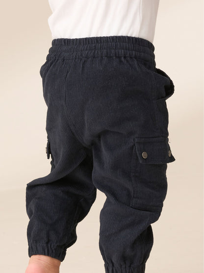 Angel & Rocket Blue Joseph Cord Skater 100% Cotton Trousers image 2