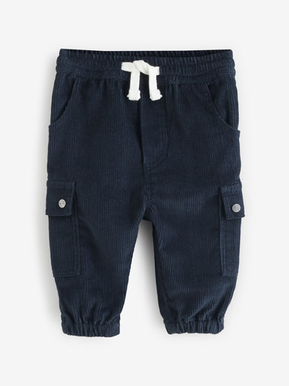 Angel & Rocket Blue Joseph Cord Skater 100% Cotton Trousers image 4