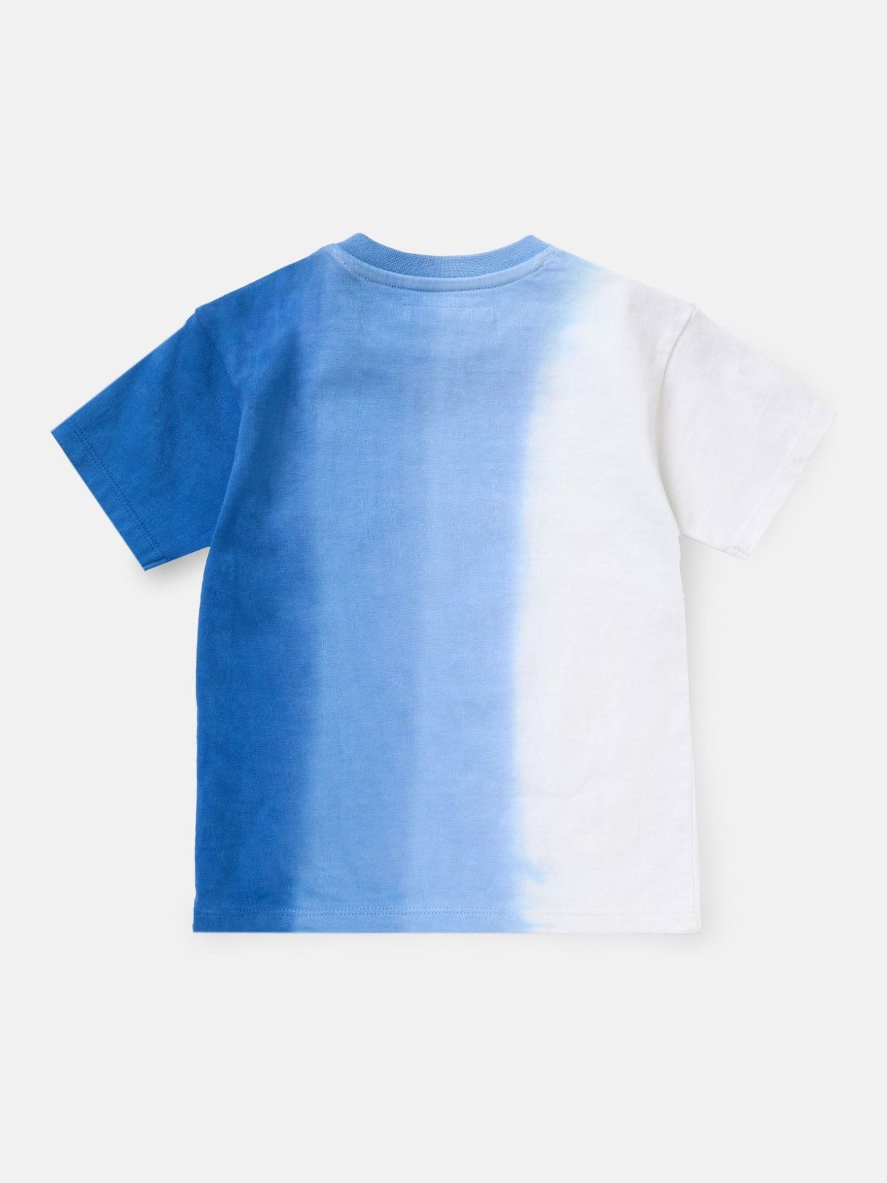 Angel & Rocket Blue Brad Mini Ombre Washed 100% Cotton T-Shirt image 4