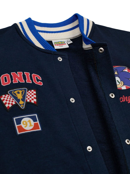 Dsiney Kidz - Vanilla Underground Blue Boys Sonic the Hedgehog Blue Bomber Jacket image 3