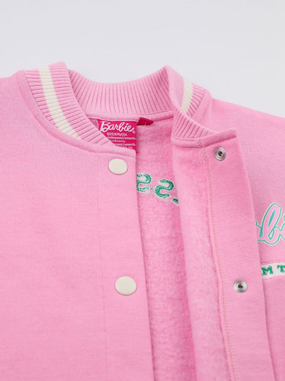 Dsiney Kidz - Vanilla Underground Pink Barbie Girls Pink Bomber Jacket image 3