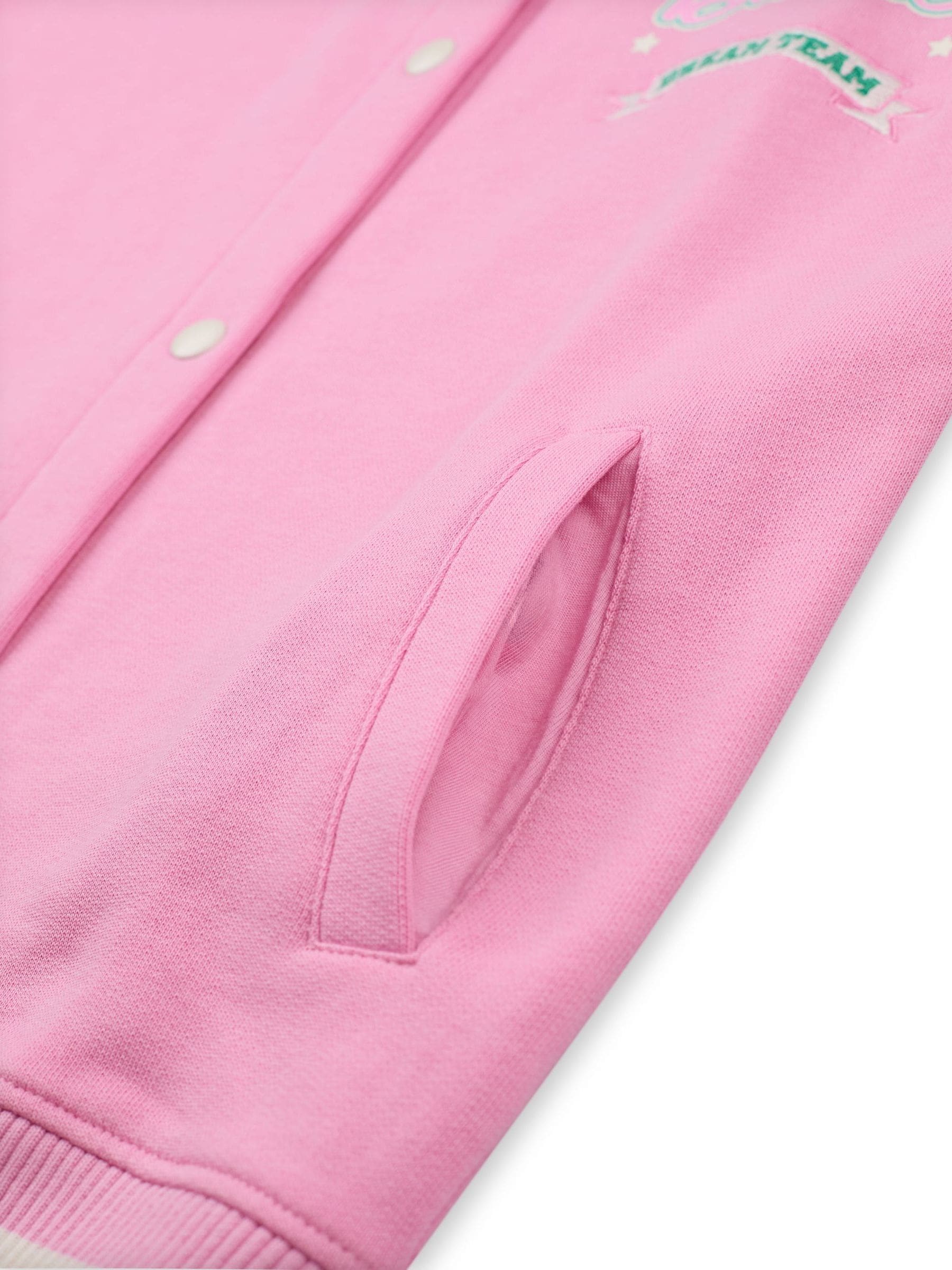 Dsiney Kidz - Vanilla Underground Pink Barbie Girls Pink Bomber Jacket image 5