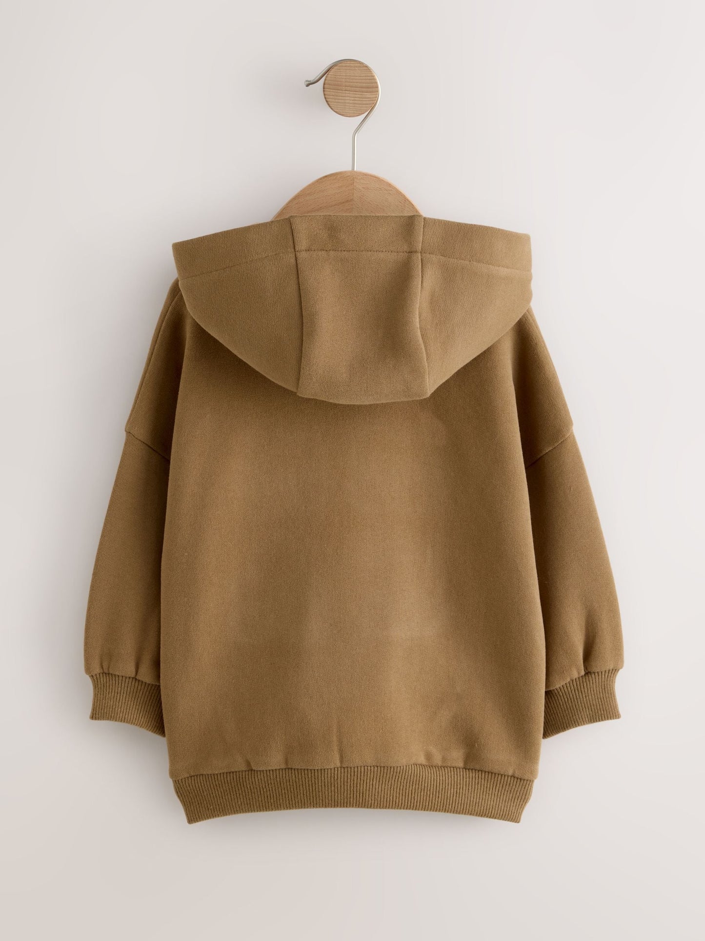 Rust Brown Long Sleeve Printed Hoodie (3mths-7yrs)