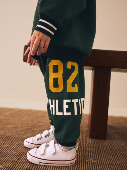 Green Hoodie and Joggers Set (3mths-7yrs)