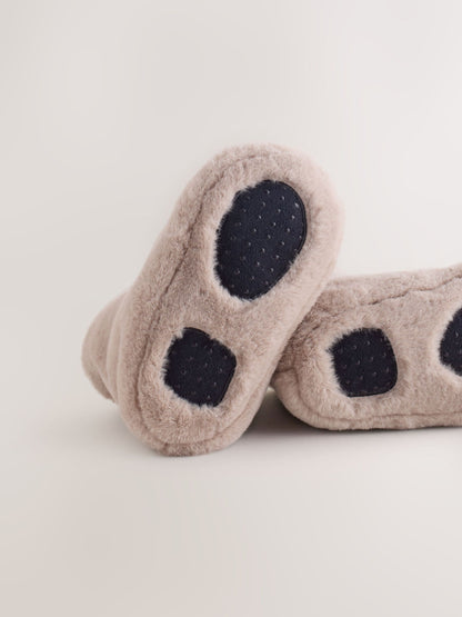 Neutral Soft Slipper Socks image 5