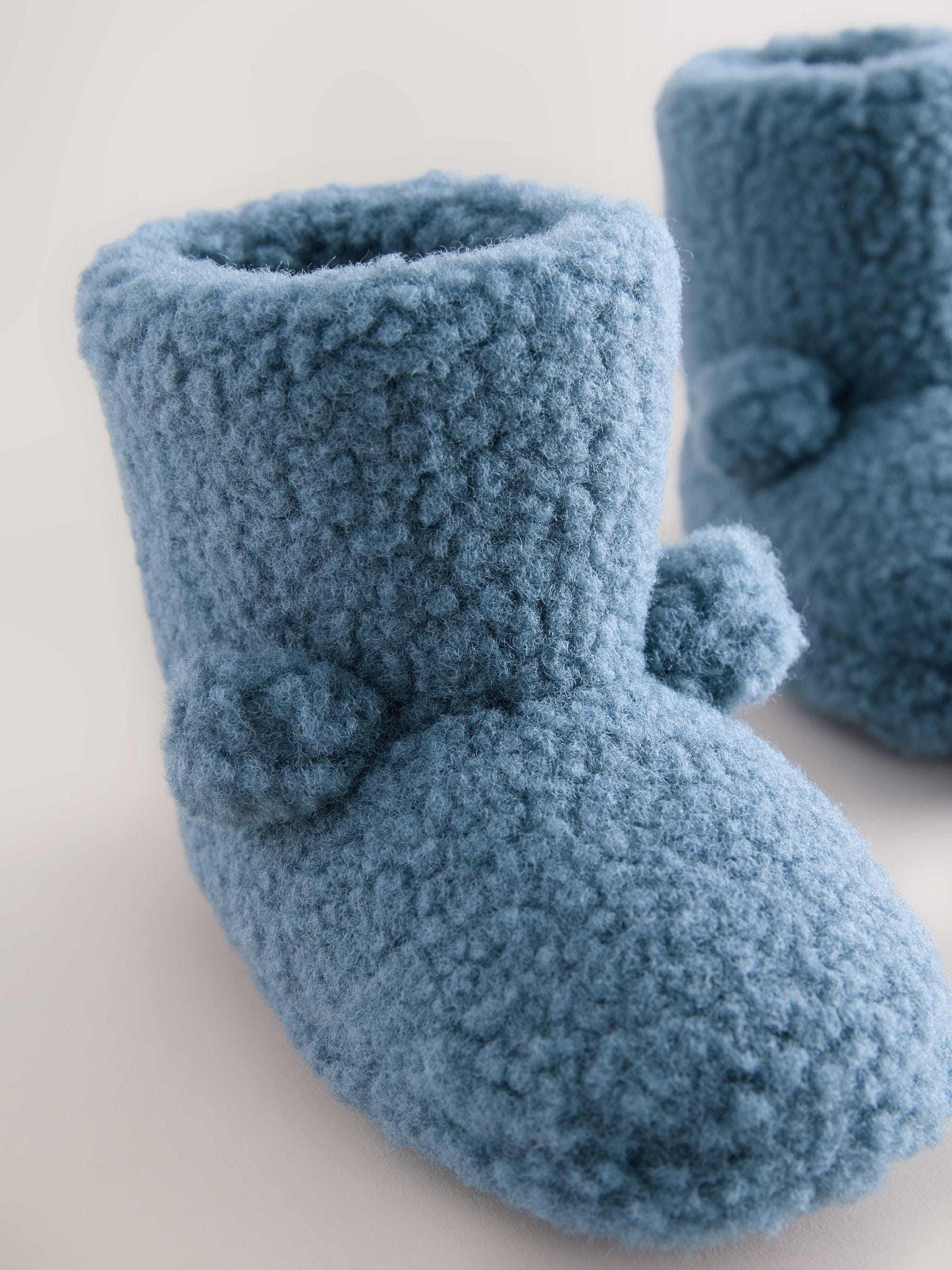 Blue Borg Cosy Bear Slipper Boots image 5