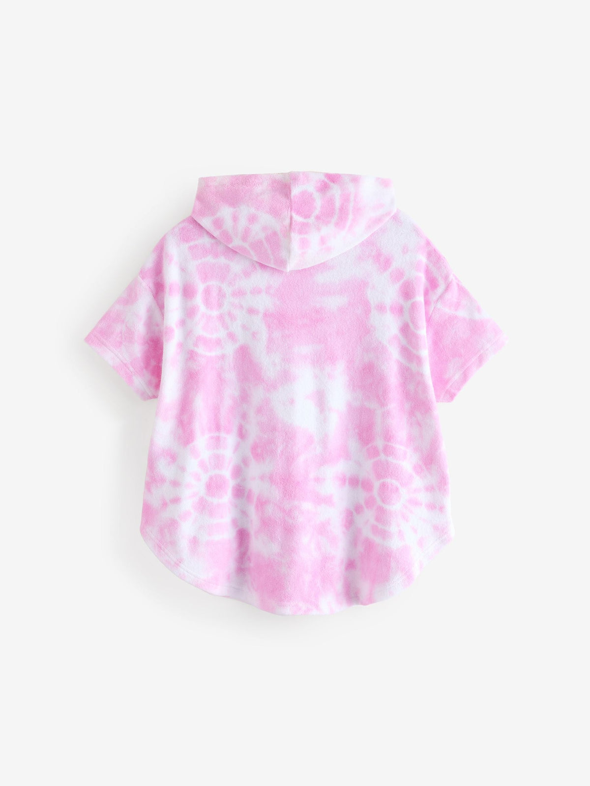 Dsiney Kidz - Vanilla Underground Pink Barbie Girls Tie Dye Poncho 100% Cotton Towel image 2