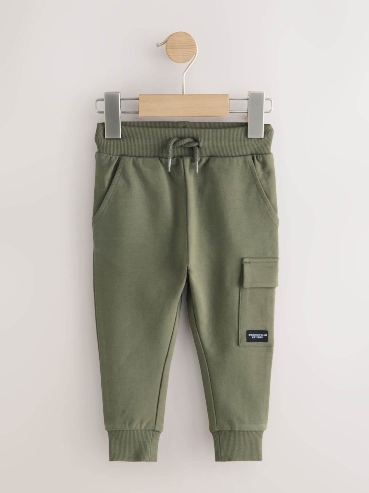 Khaki Green Skinny Utility Joggers (3mths-7yrs) image 5