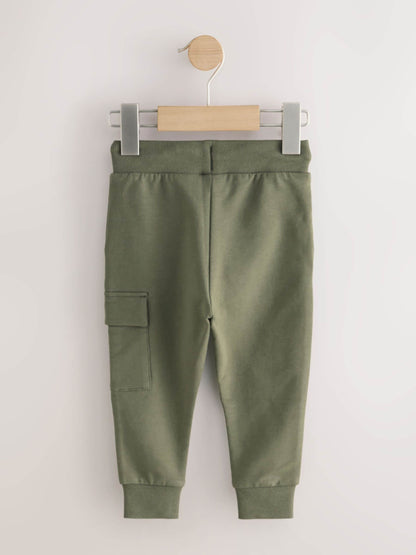 Khaki Green Skinny Utility Joggers (3mths-7yrs) image 6