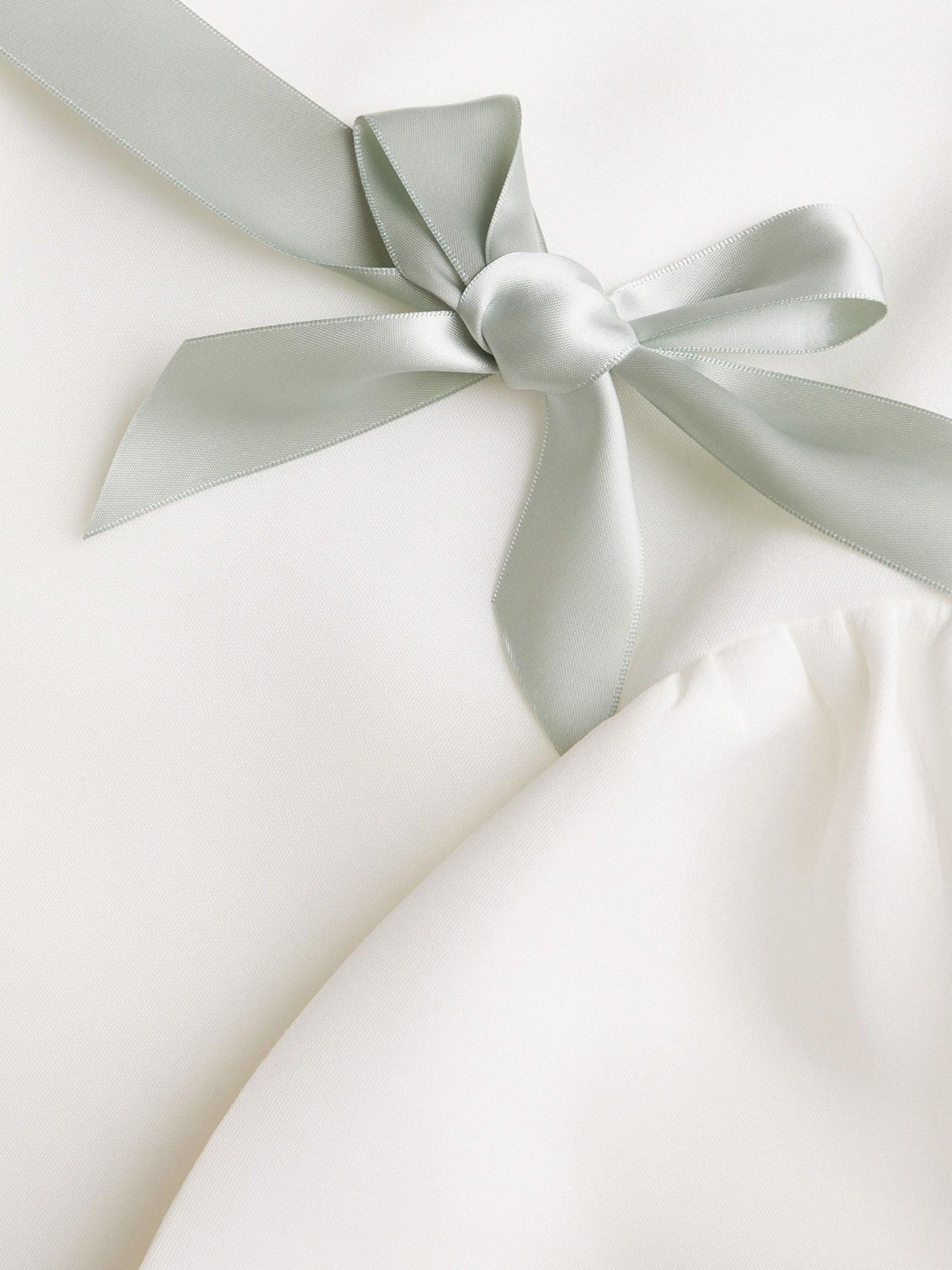 Monsoon White Molly Scuba Bridesmaid Dress image 5